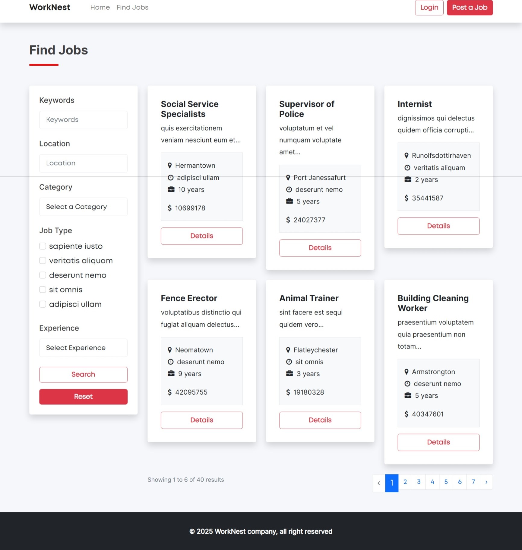 WorkNest Preview