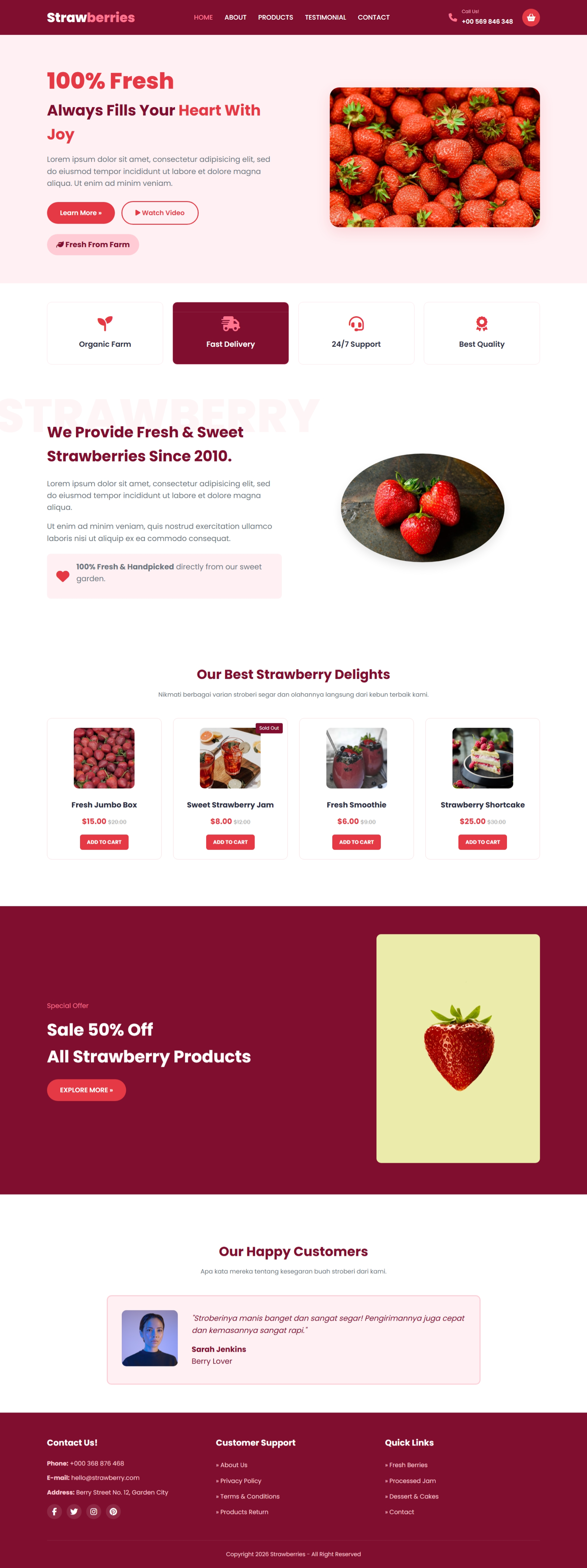 Starwberry Market Preview